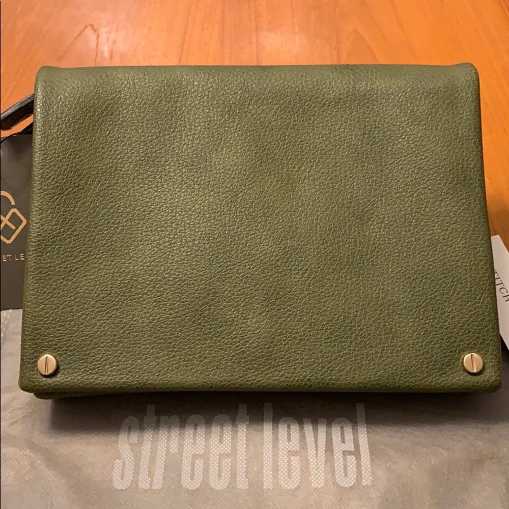 Street Level Demi Fold Over Crossbody Bag